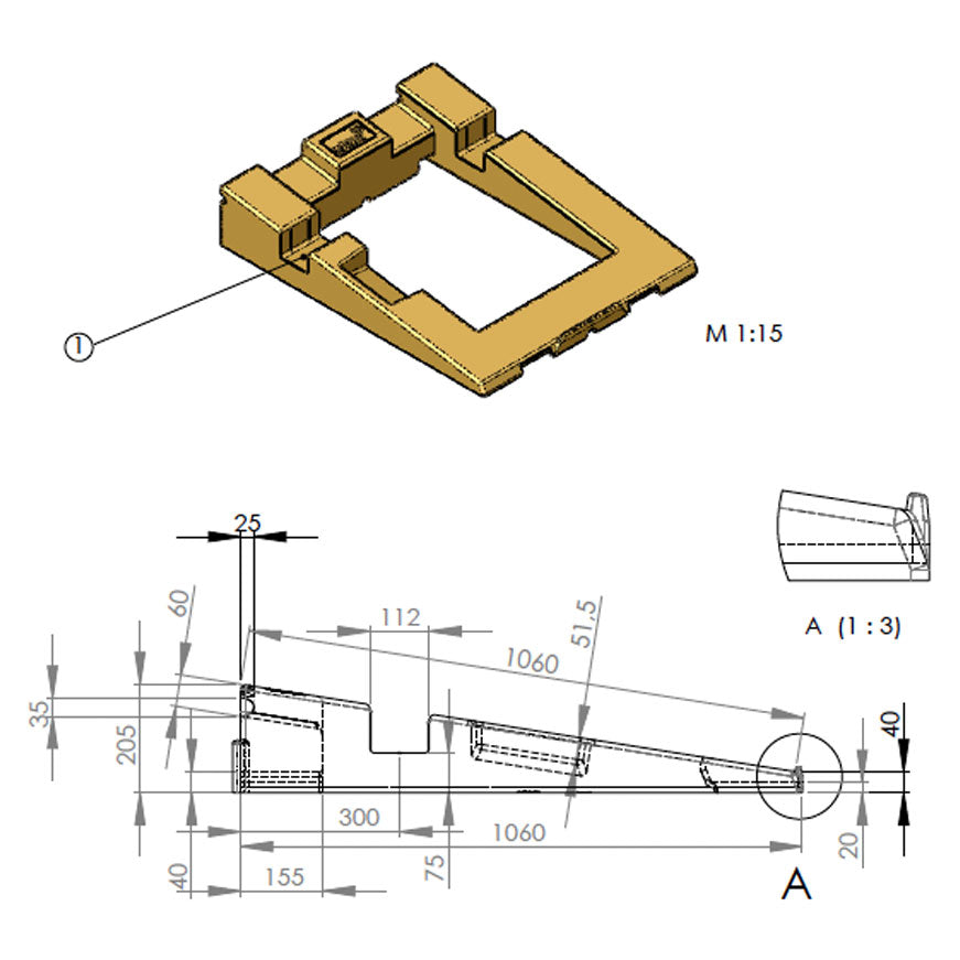 Der Soflatech PV-Träger